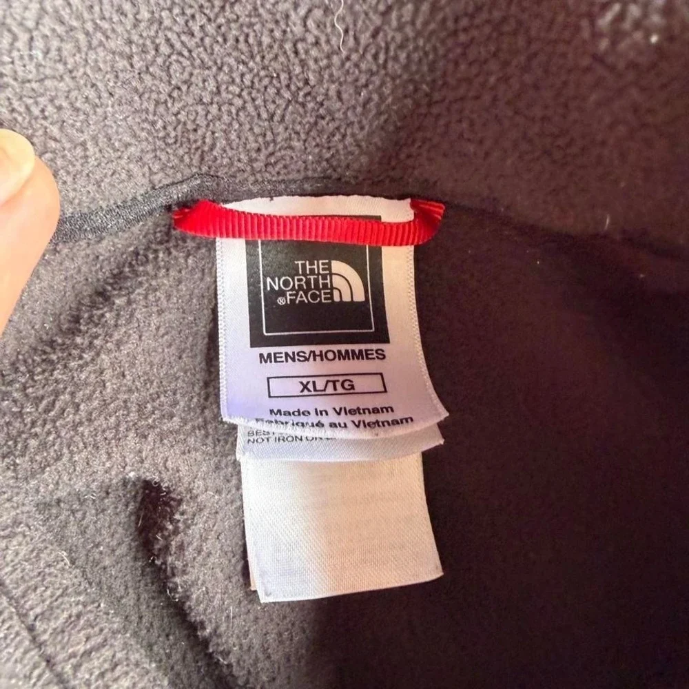 Vintage The North Face black quarter zip fleece